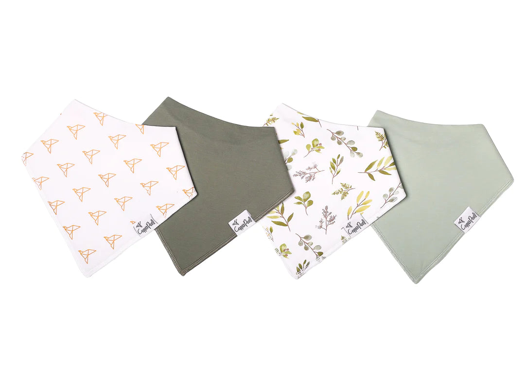 Haven Baby Bandana Bib Set (4-pack)