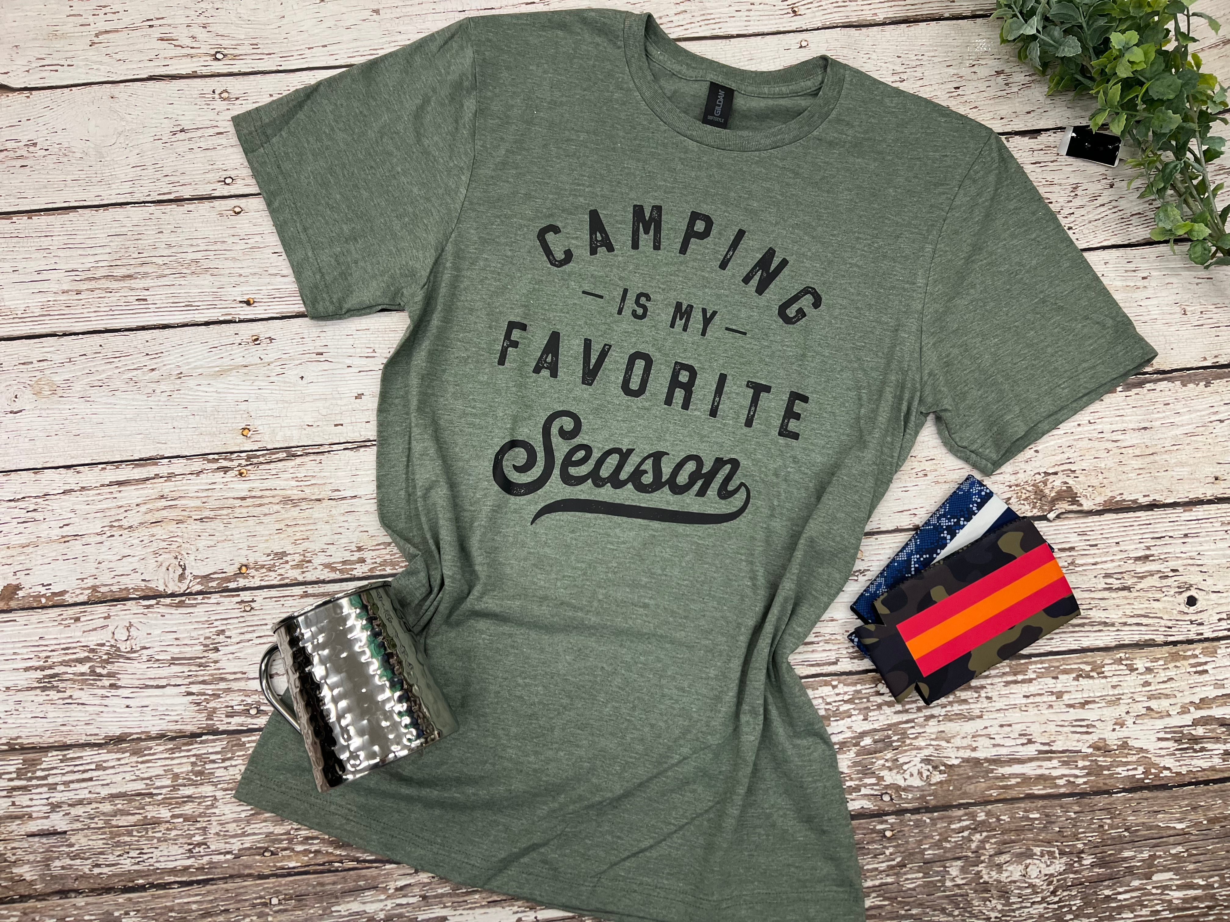 Camping is my Favorite Season Graphic Tee