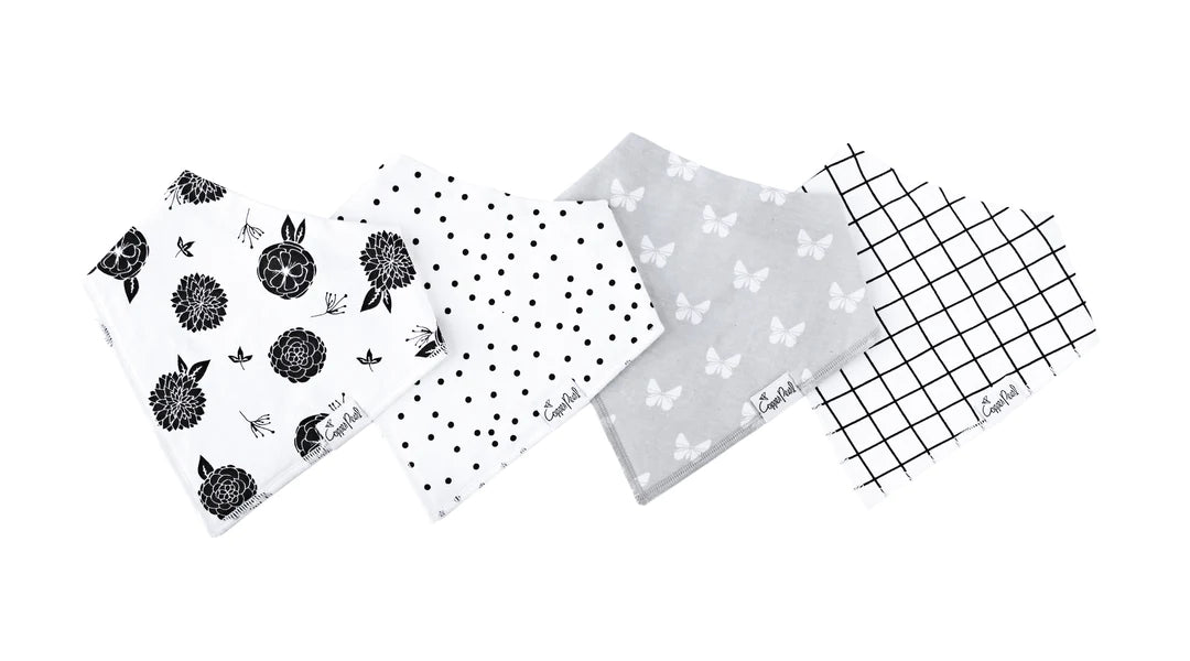 Willow Baby Bandana Bib Set (4-pack)