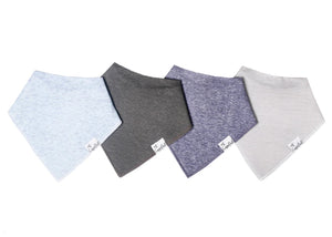 Lennon Baby Bandana Bib Set (4-pack)