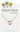 Gold Multicolor Open Circle Mazie Mae Necklace