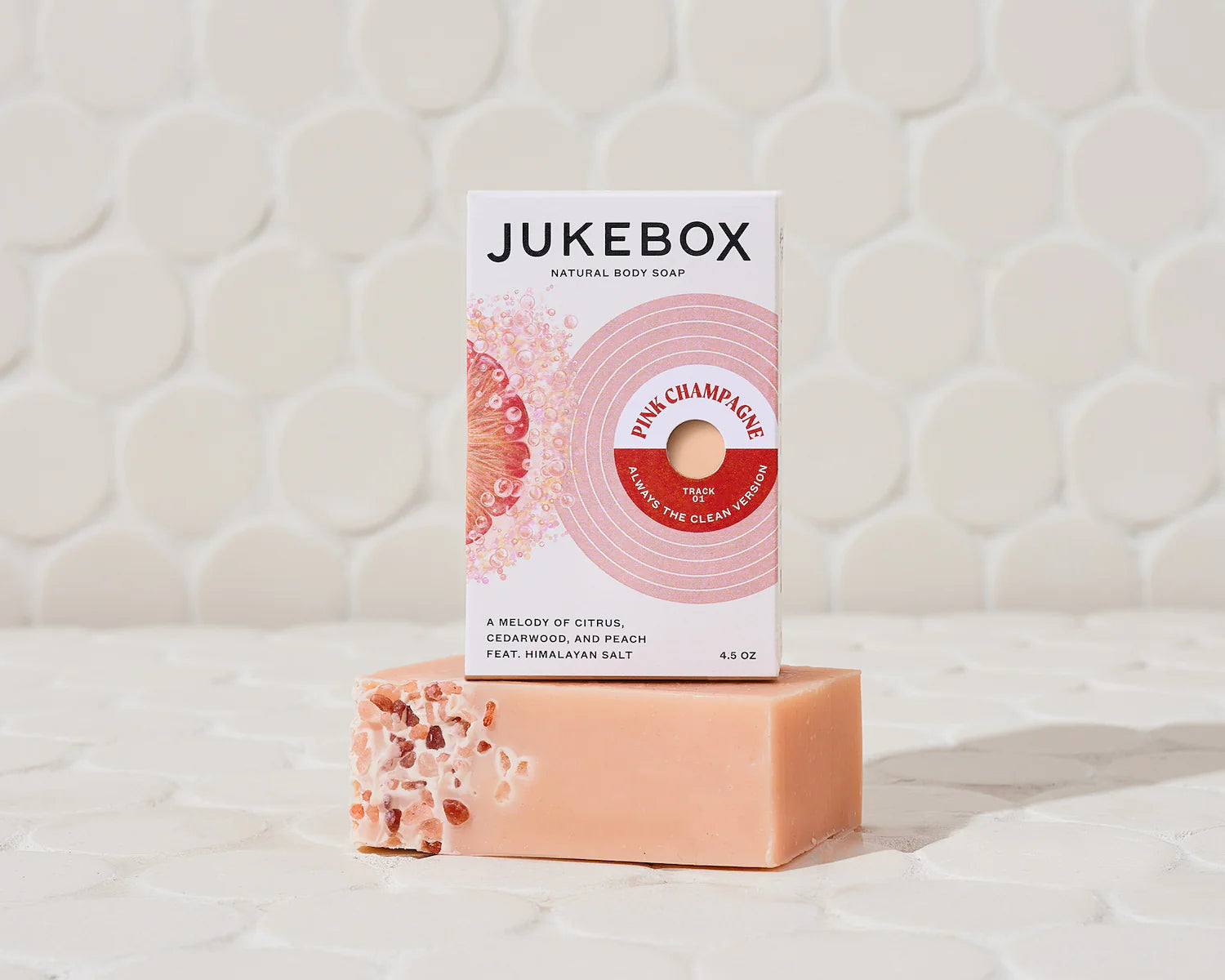 Pink Champagne Bar Soap