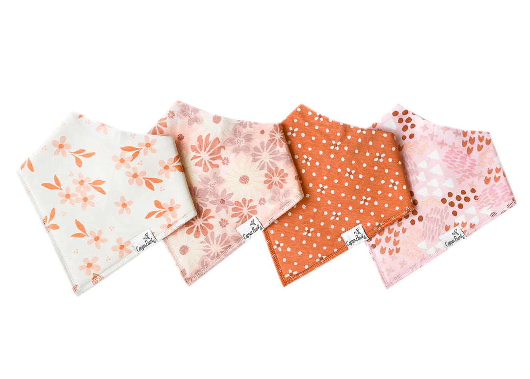 Rue Baby Bandana Bib Set (4-pack)