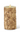 3.25 X 5.5 INCH BIRCH BARK WAX INDOOR PILLAR LUMINARA CANDLE