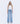 HIGH RISE LIGHT WASH TROUSER HEM WIDE JEANS