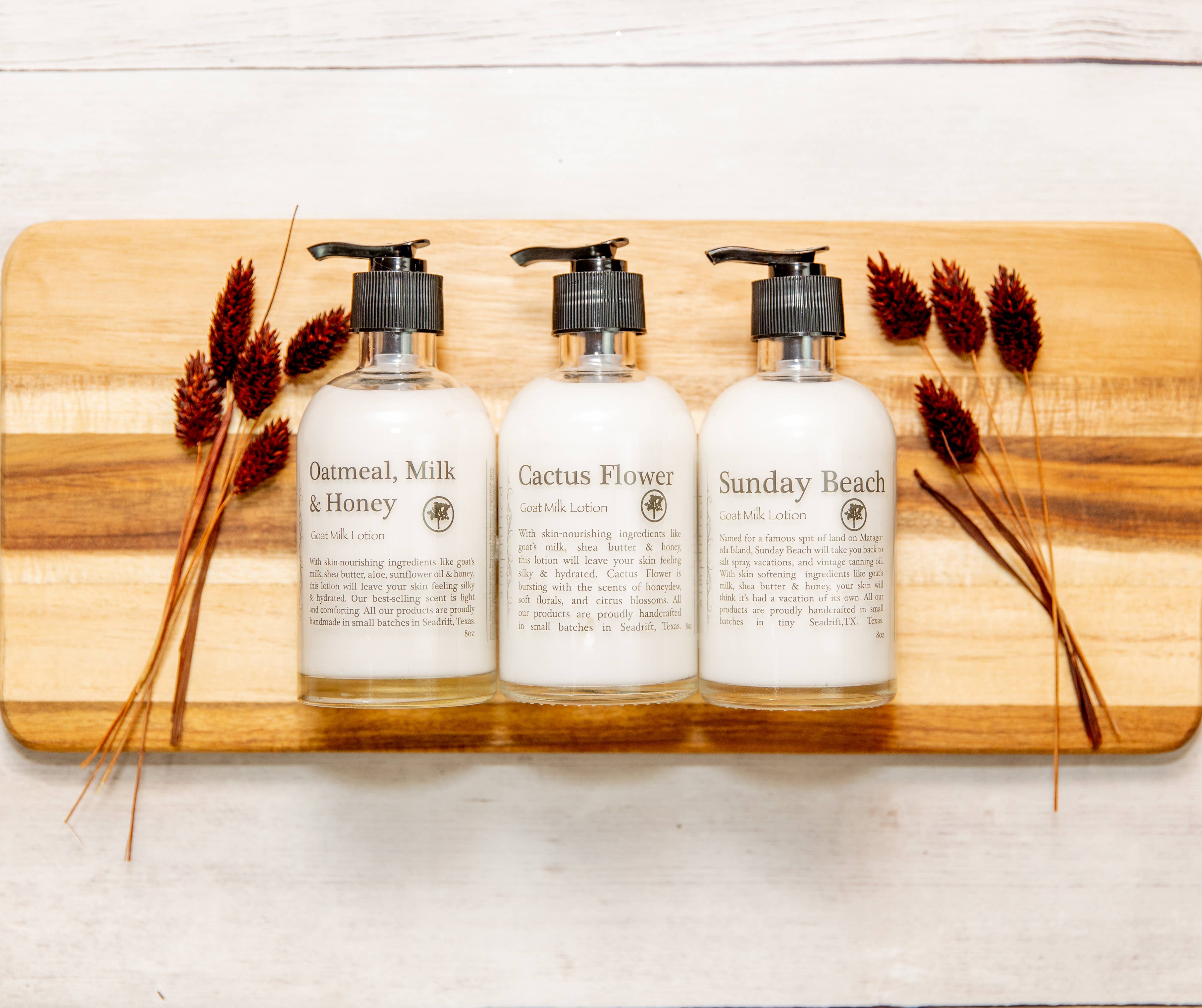8oz Goat Milk Lotion: Summer