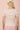 Blush Floral Print Fitted Casual Top