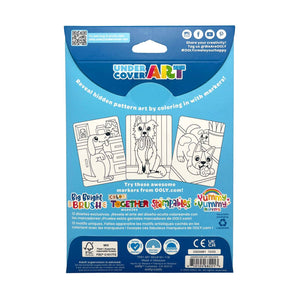 Dog Days Undercover Art Hidden Patterns Coloring Activity