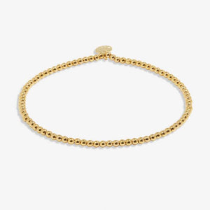 2.5mm Bead Stacking Bracelet In Gold-Tone Plating
