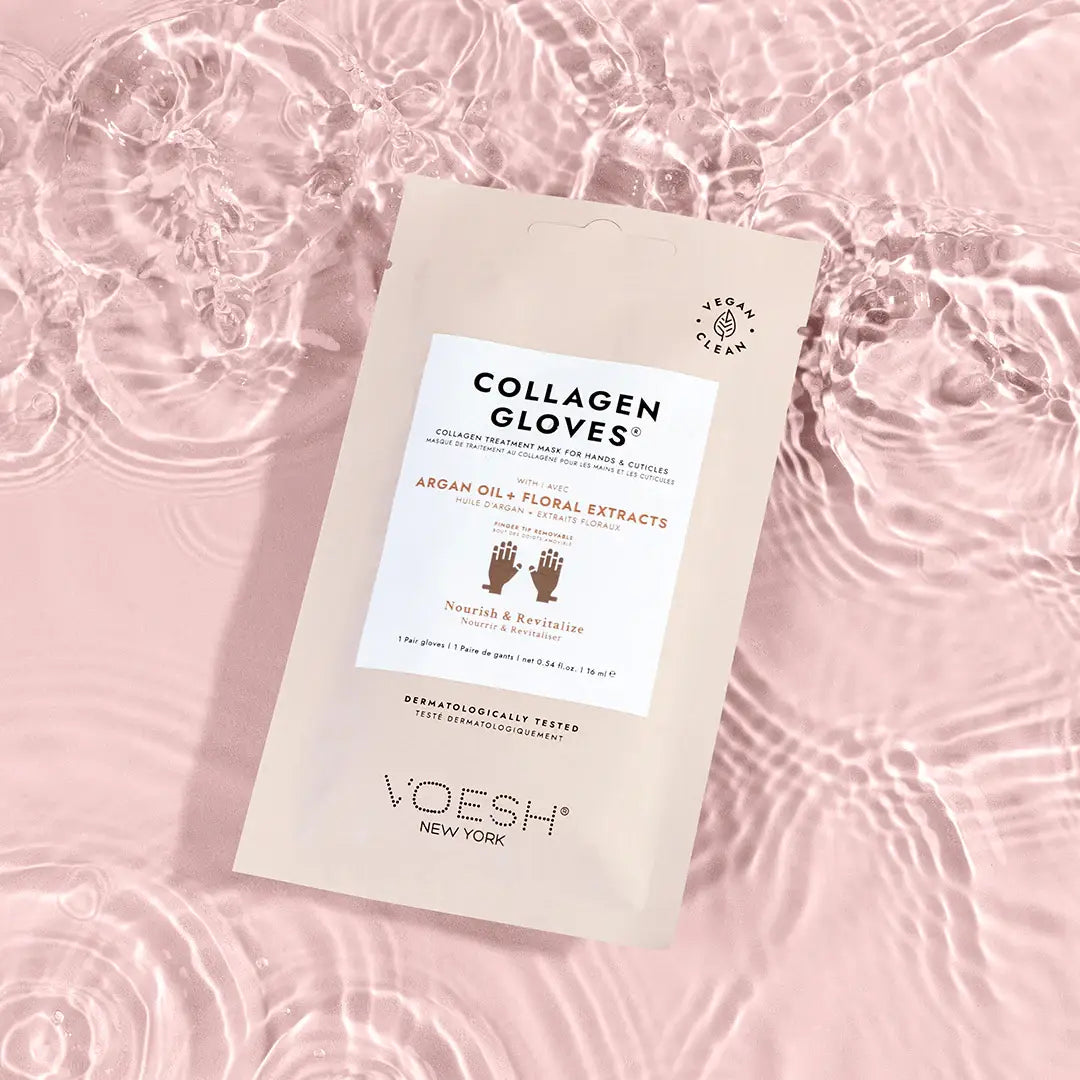 Collagen Gloves with Argan Oil + Floral Extracts