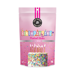 Birthday Cake Seasoned Pretzels  7.5oz