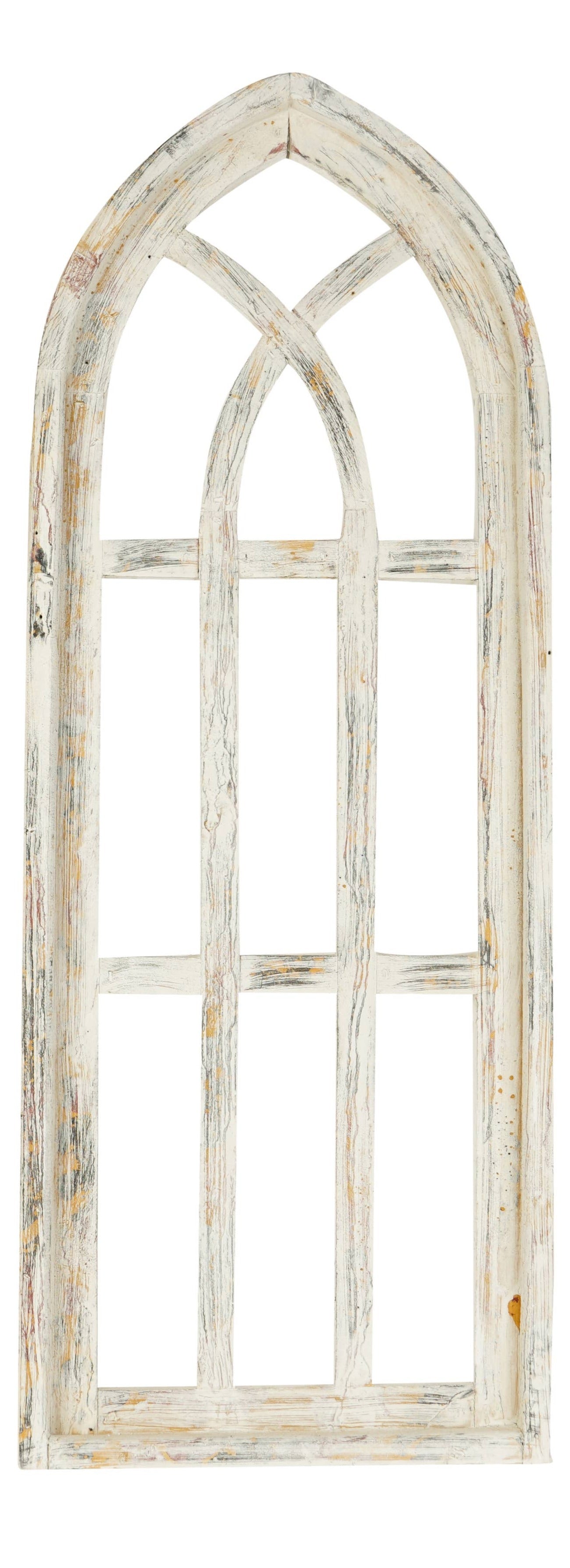 Shabby White Cathedral Windows