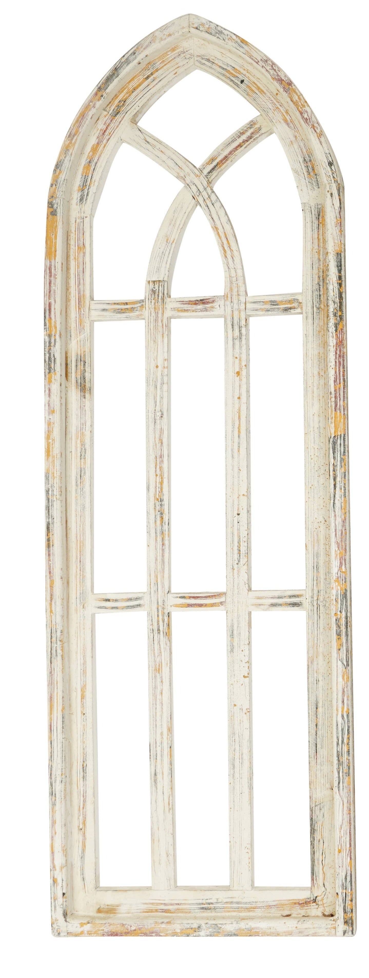 Shabby White Cathedral Windows