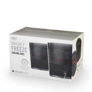 Whiskey FREEZE™ Insulated Cooling Cups - Smoke - Set of 2