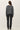 SLATE STRIPED WAFFLE KNIT BOXY CARDIGAN