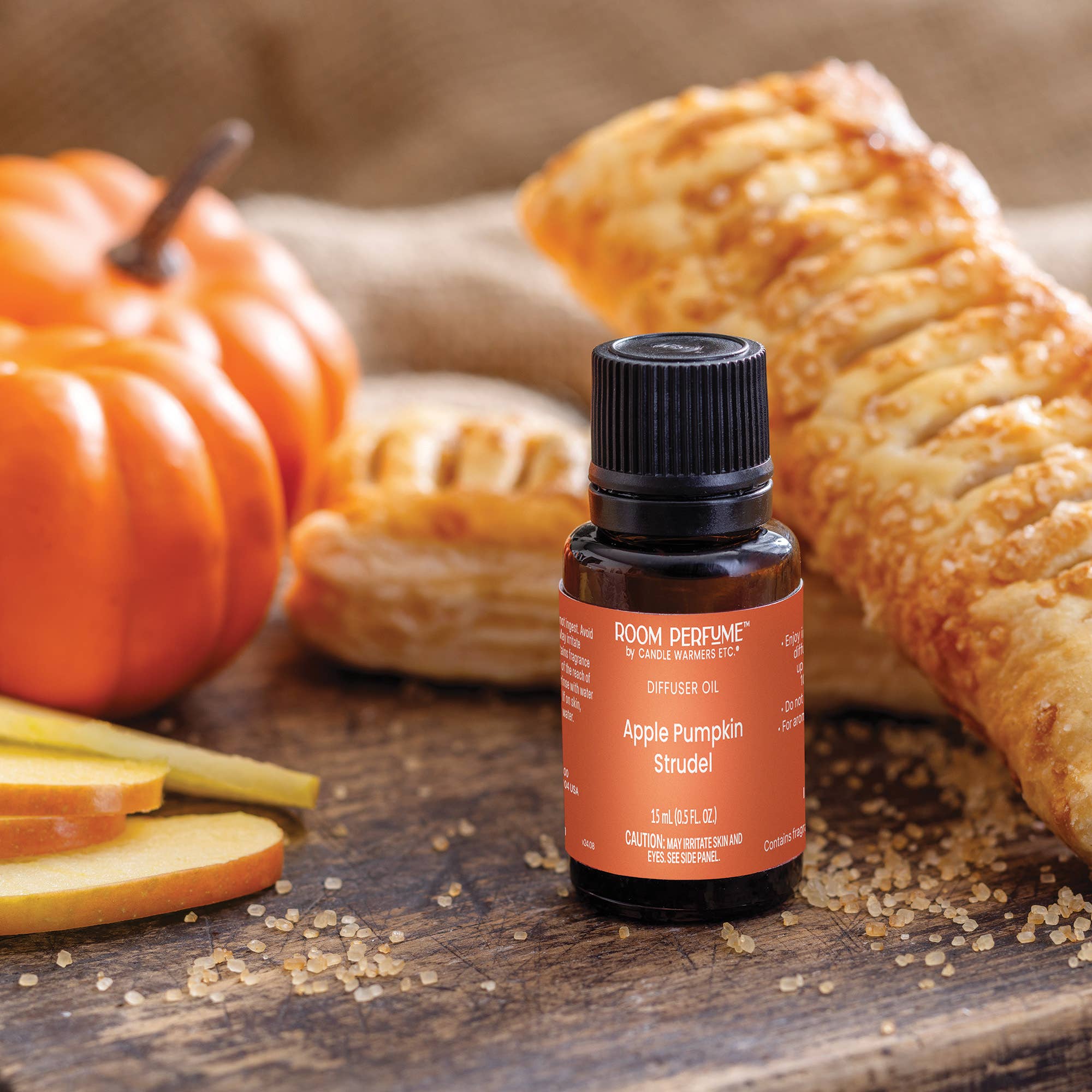 15mL Room Perfume Diffuser Oil Apple Pumpkin Strudel