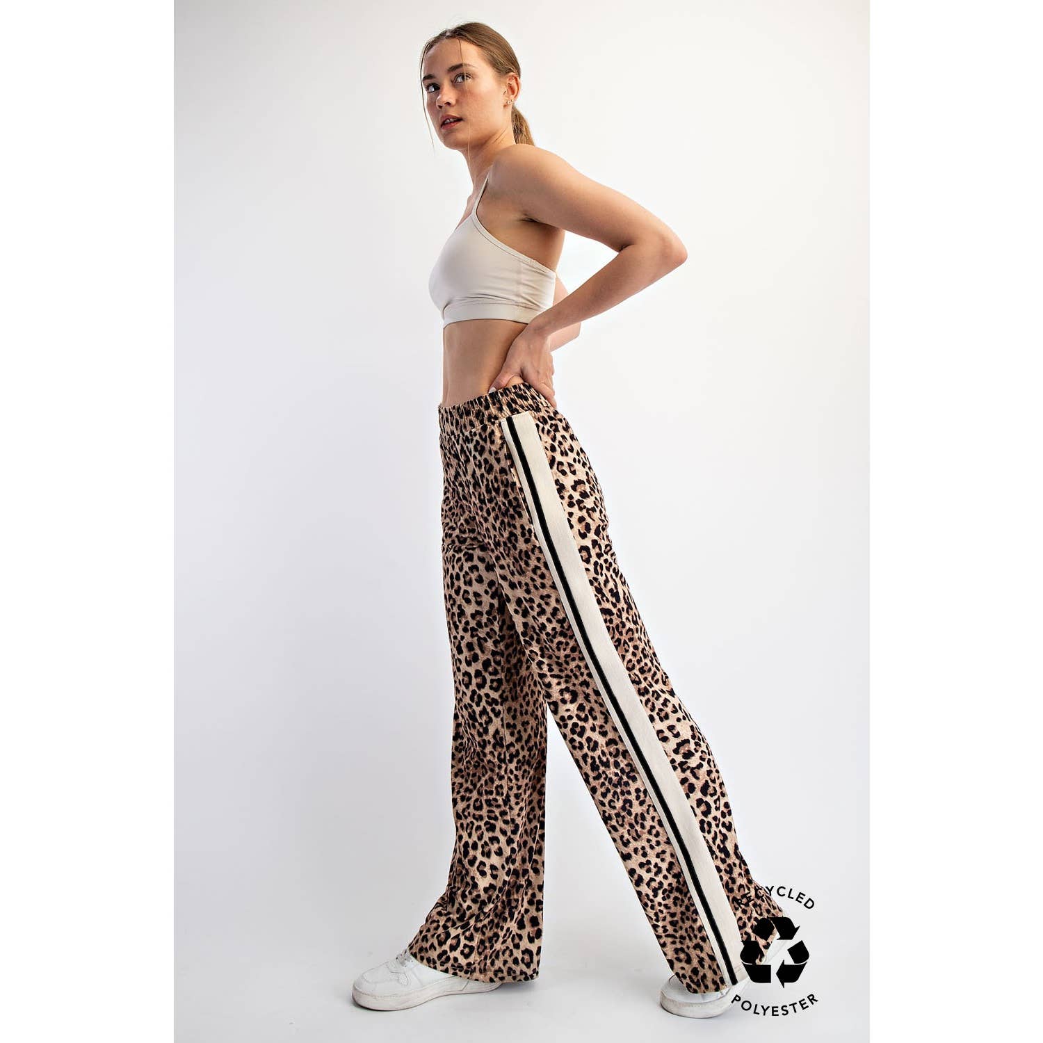 ANIMAL PRINTED BUTTER SOFT STRAIGHT PANT