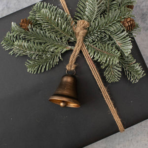 2.5" BRONZE FAITH BELL ORNAMENT