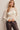 Ivory Stretch Floral Lace Knit Top