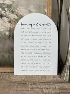 Buy Dirt Arch: 7.5x10.5"
