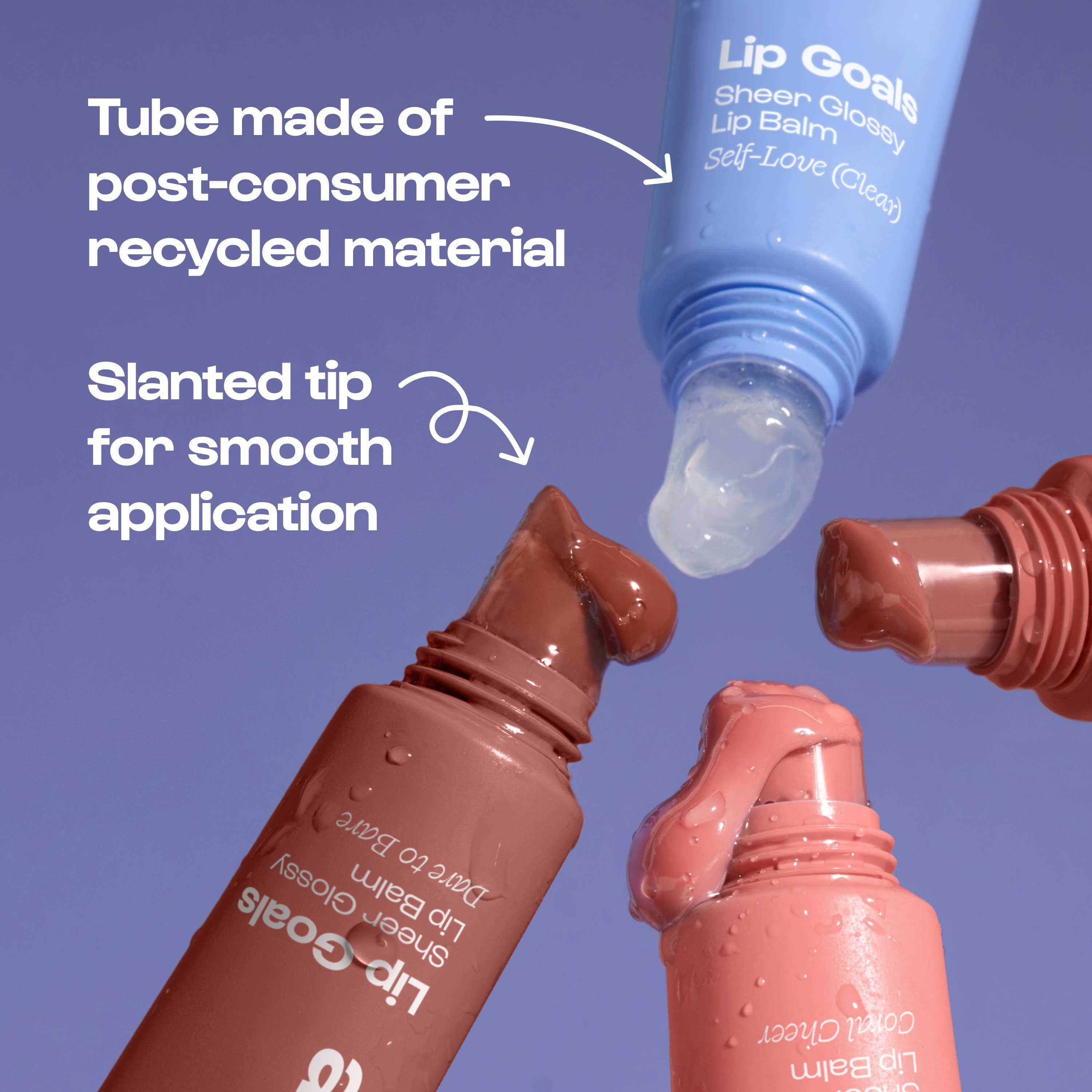 Dare to Bare (Sheer Rosy Brown) Lip Goals Glossy Lip Balm: Dare to Bare (Sheer rosy brown)