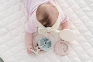 Classic Silicone Stacking Teething Ring Toy