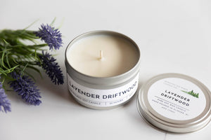 Lavender Driftwood Soy Candle