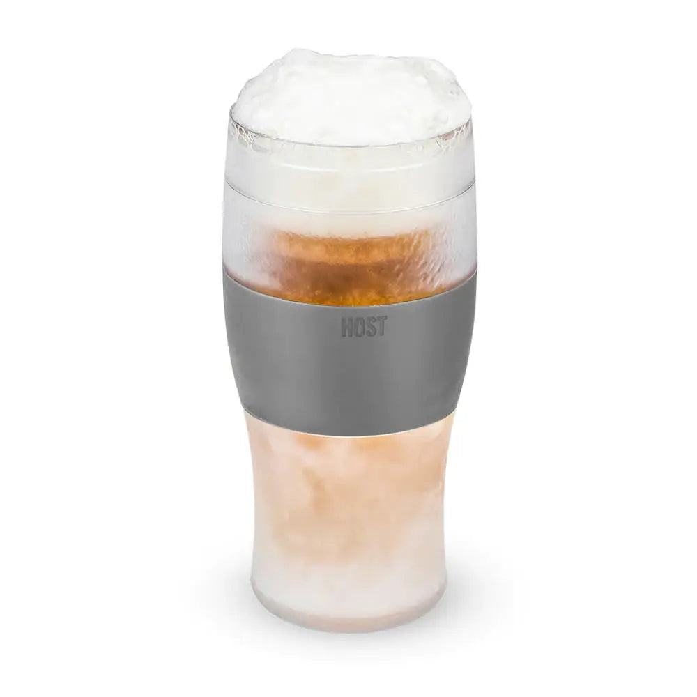 Beer FREEZE™ Cooling Cup Insulated w/ Cooling Gel - Gray