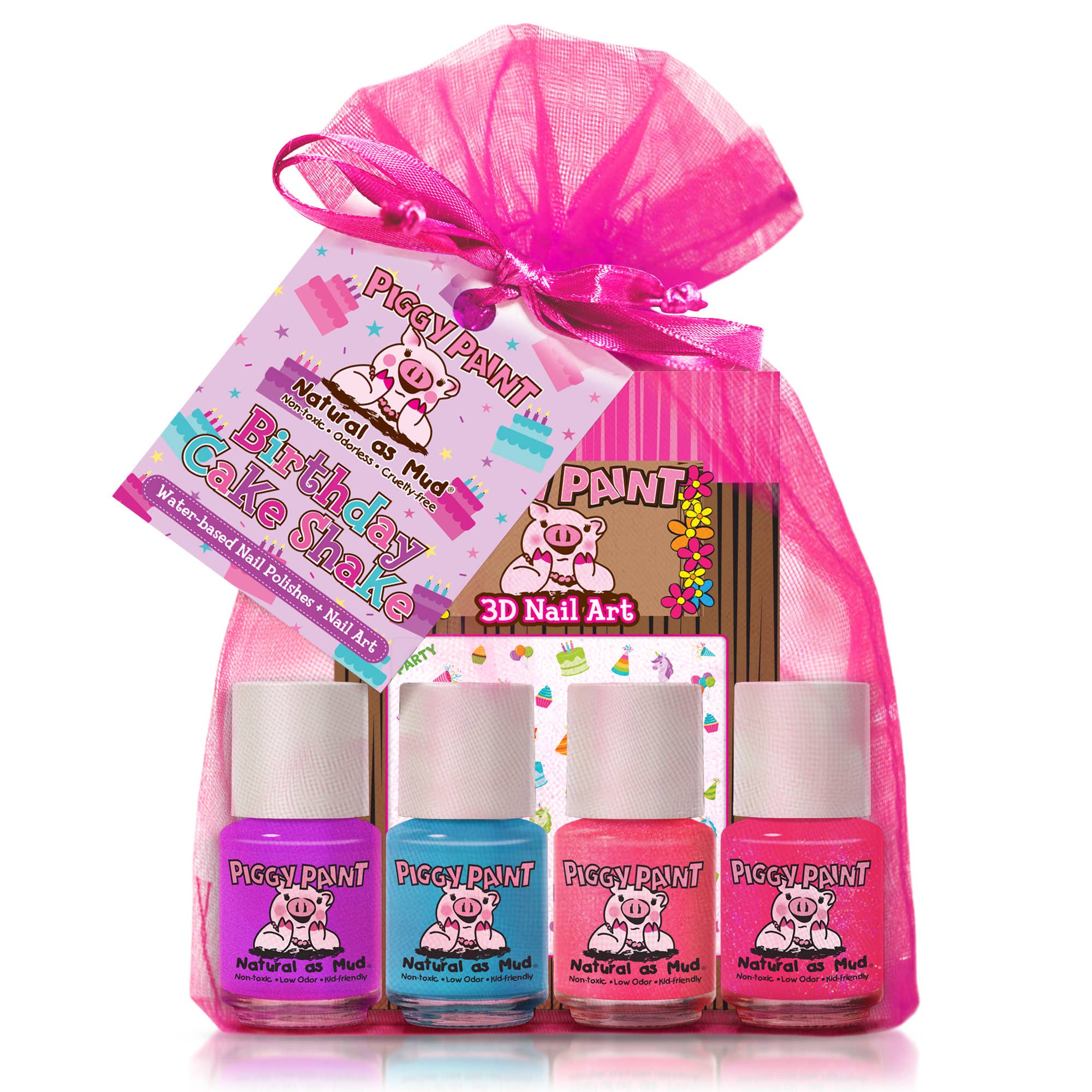 Birthday Cake Shake Gift Set Non-Toxic Kids Nail Polish – Shop The ...