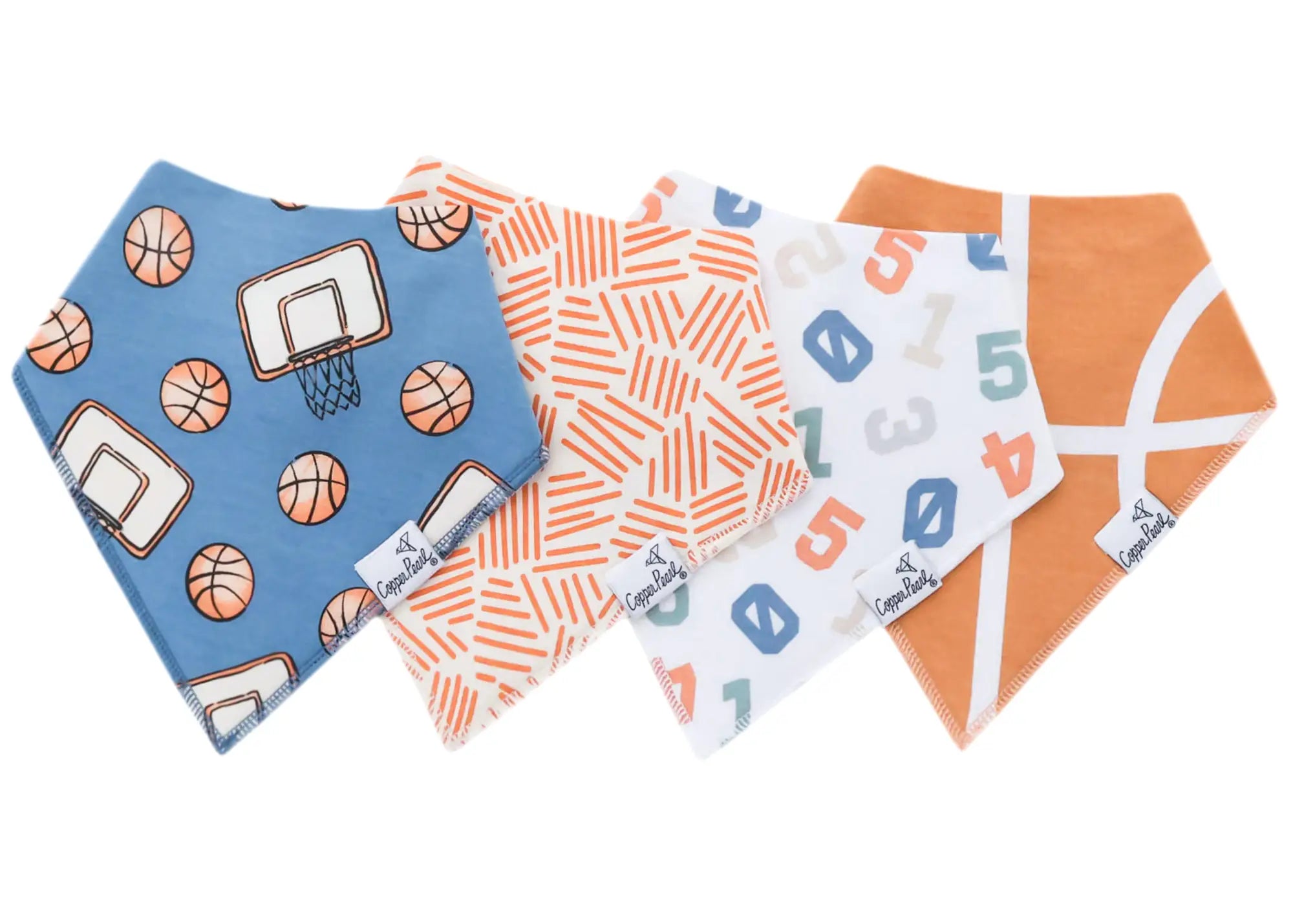 Dunk Baby Bandana Bib Set (4-pack)