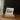 4X6 Kesia Ribbed Resin Photo Frame White With Brass Inlay