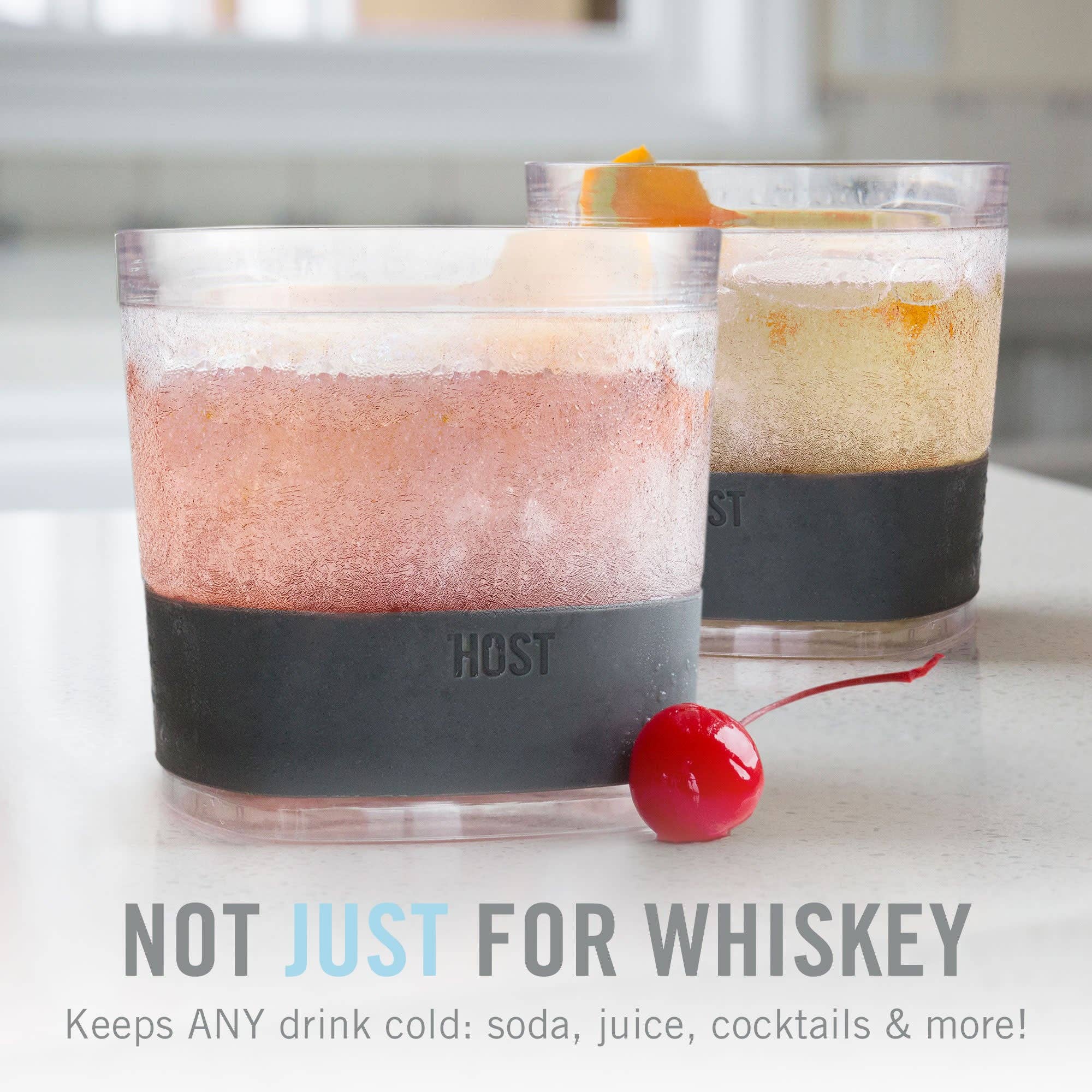 Whiskey FREEZE™ Insulated Cooling Cups - Smoke - Set of 2