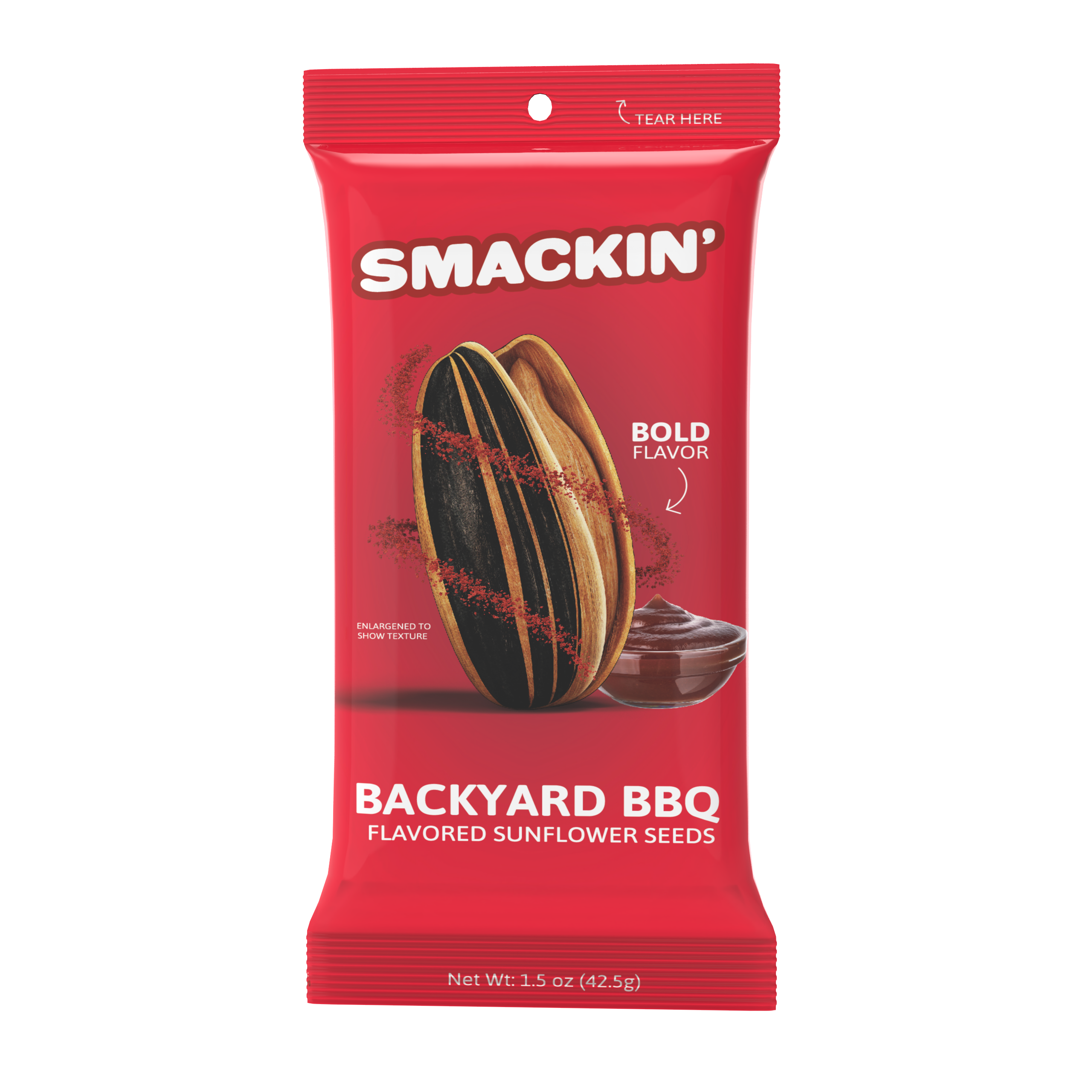 Backyard BBQ SMACKIN' Sunflower Seeds Sampler Pack (1.5 oz)