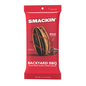 Backyard BBQ SMACKIN' Sunflower Seeds Sampler Pack (1.5 oz)
