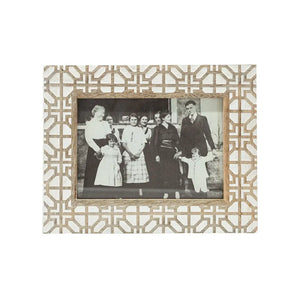 4X6 Vennie Neoclassical Carved Wood Photo Frame
