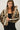 MOCHA GEOMETRIC PRINT ZIP-UP SHERPA JACKET