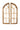 Fairfax Farmhouse Window-24x36-Antiqued White-Pair