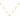 Faceted CZ Necklace | Ice Blu Collection: Pink / 18K Gold Dipped