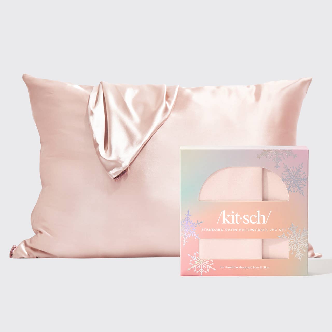 Blush Holiday Standard Pillowcase 2pc