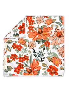 Donna: Double-Sided Washcloth: White / 12x12 / Washcloth