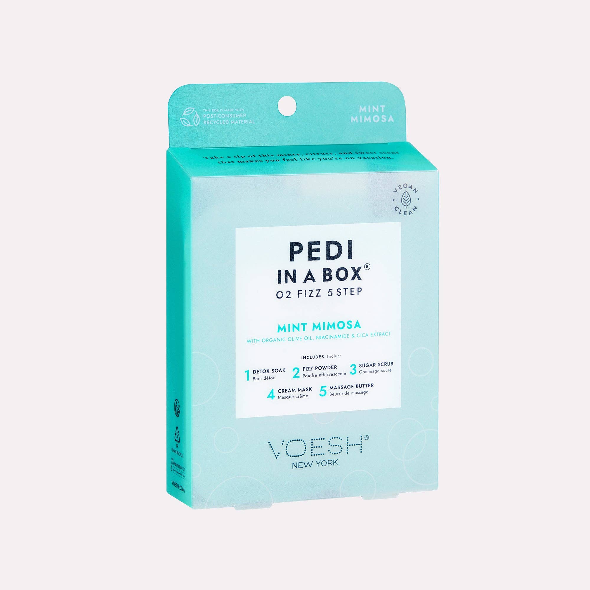 Pedi in a Box O2 Fizz 5 Step Mint Mimosa