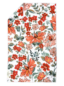 Donna: Double-Sided Hand Towel: White / 17x27 in / Hand Towel