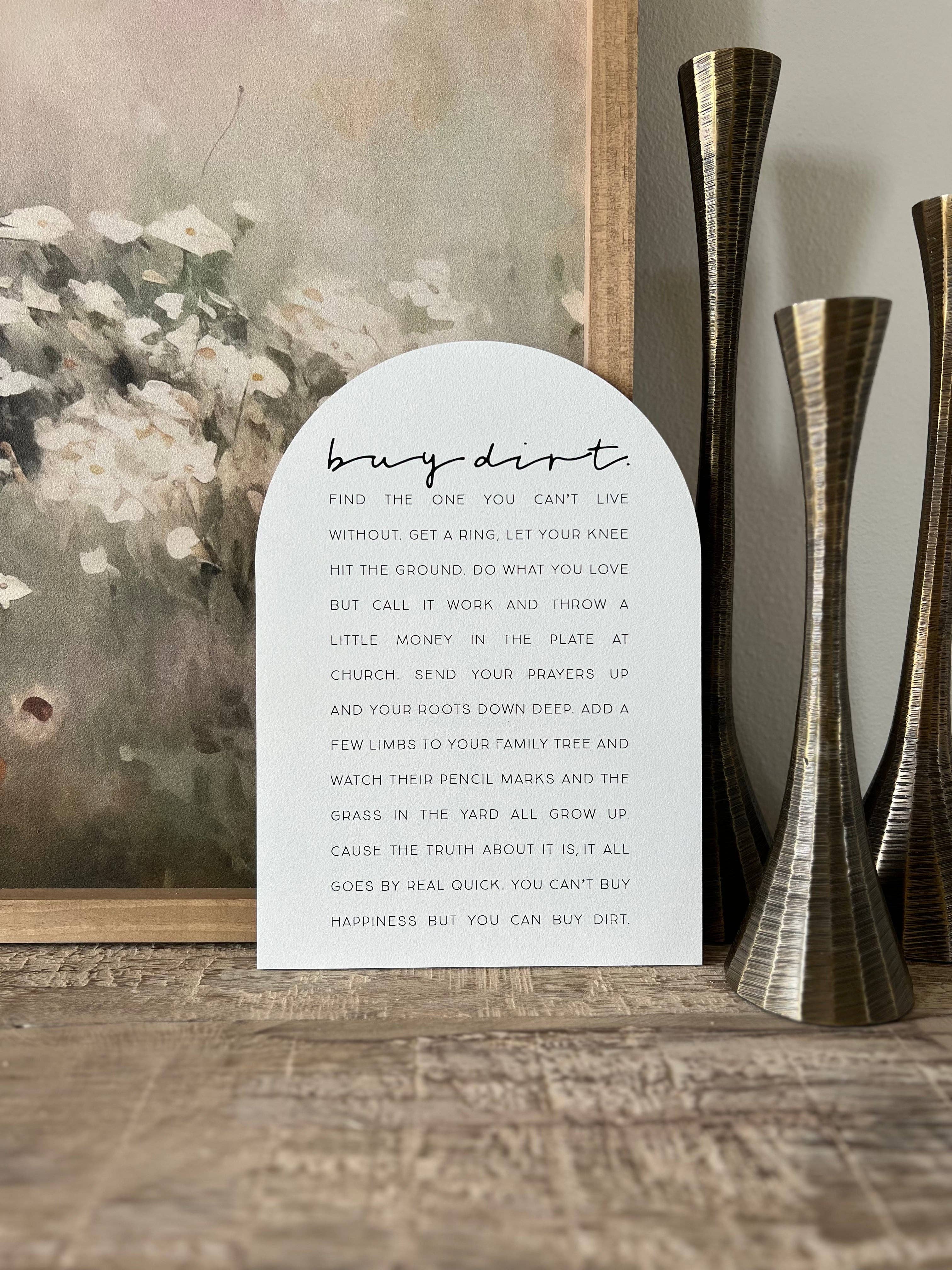 Buy Dirt Arch: 7.5x10.5"