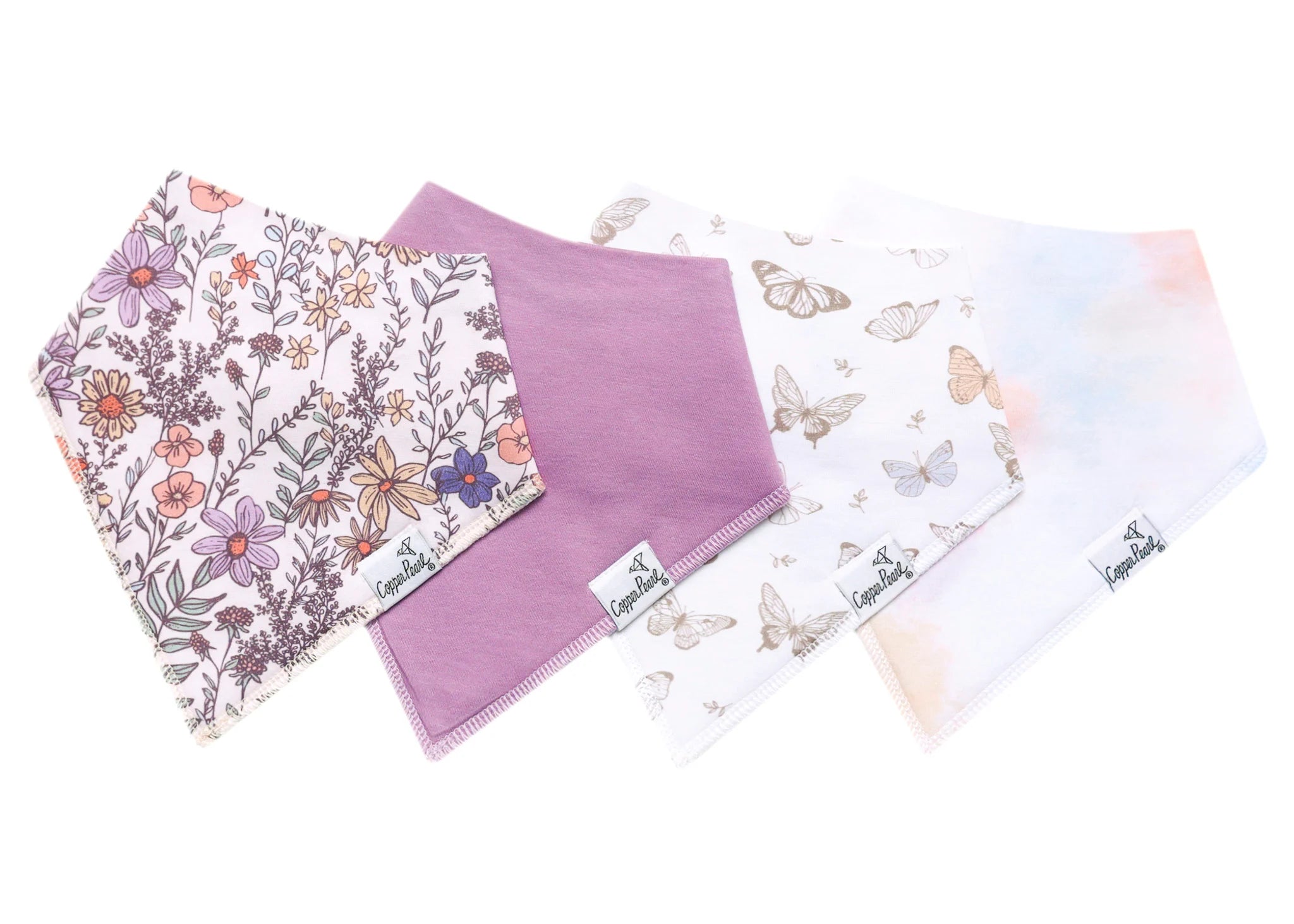 Flora Baby Bandana Bib Set (4-pack)