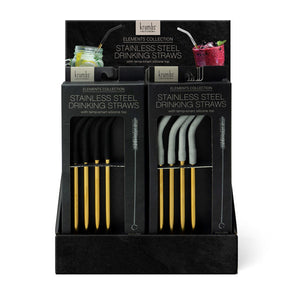 Krumbs Kitchen Elements Stainless Steel Straws