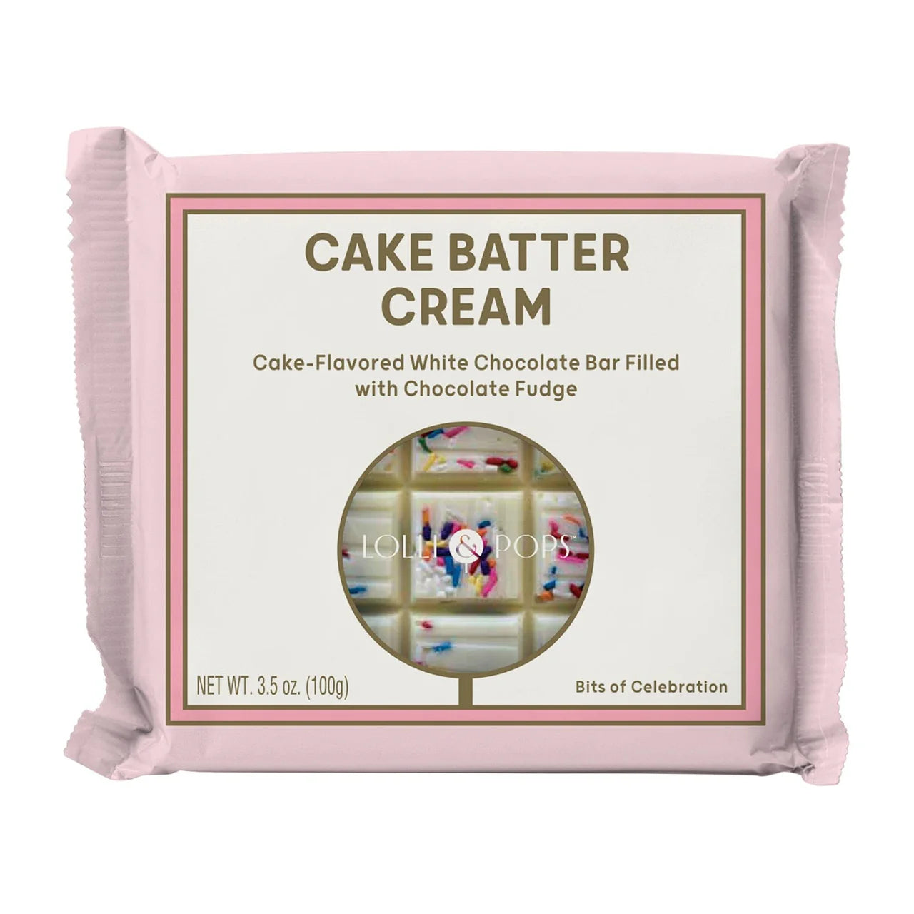 Cake Batter Cream Chocolate Bar