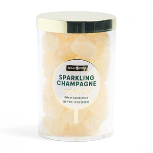 Sparkling Champagne Medium Gummy Bears Tube