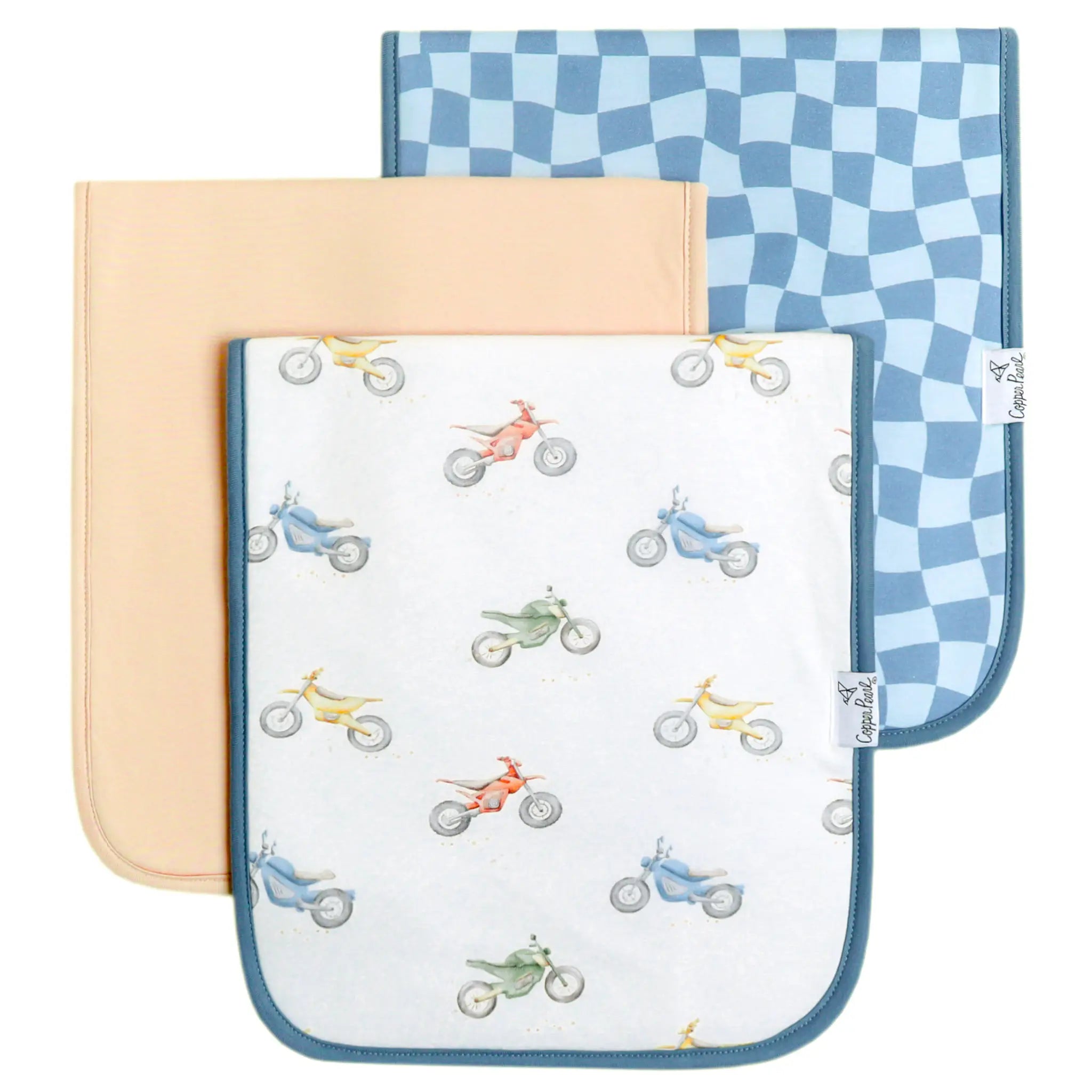 Ryder Burp Cloth Set (3-pack)