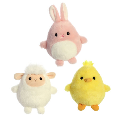 3.5" Spring Light Up Stuffed Animals