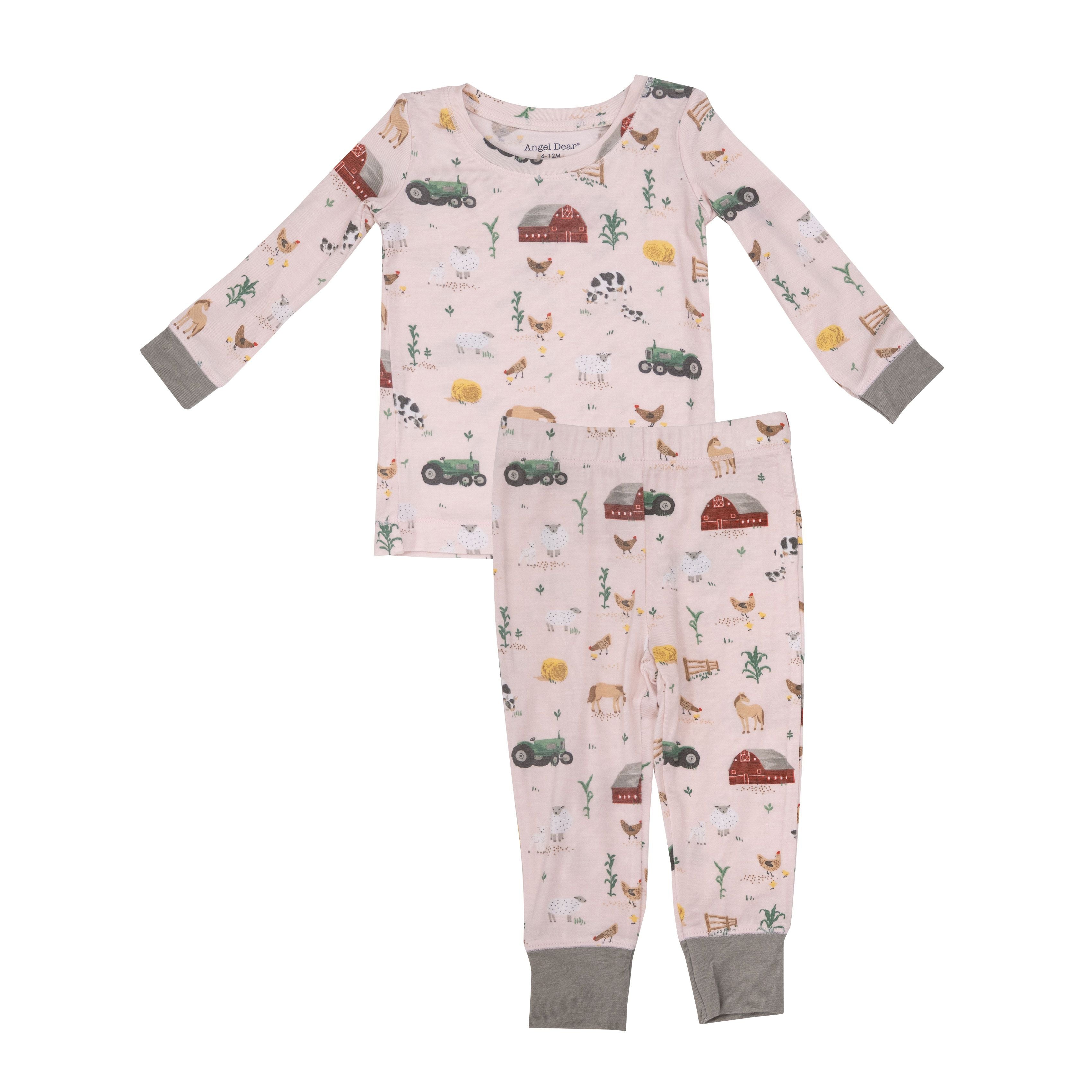 Big Red Barn Pink Toddler Loungewear Set